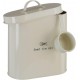 Premier Housewares Pet Food Storage Jar with Spoon, Metal, Cream, 6.5 Litre, Galvanised Steel, Powder Paint, Cream, 15 x 25 x 22 cm Premier Housewares Pet Food Storage Jar with Spoon, Metal, Cream, 6.5 Litre, Galvanised Steel, Powder Paint, Cream, 15 x 25 x 22 cm