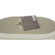 Premier Housewares Pet Food Storage Jar with Spoon, Metal, Cream, 6.5 Litre, Galvanised Steel, Powder Paint, Cream, 15 x 25 x 22 cm Premier Housewares Pet Food Storage Jar with Spoon, Metal, Cream, 6.5 Litre, Galvanised Steel, Powder Paint, Cream, 15 x 25 x 22 cm