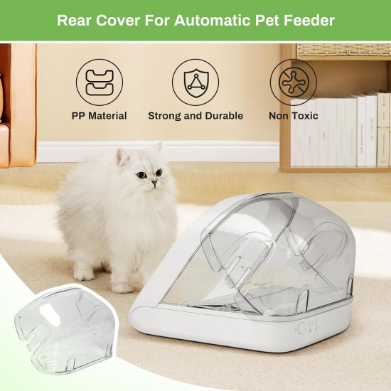 Protective Cover, Cover for Microchip Feeder for Pets, Prevents Other Pets from Stealing the Food Behind the Feeder, Microchip Feeder Accessories Compatible RFID Feeder Protective Cover, Cover for Microchip Feeder for Pets, Prevents Other Pets from Stealing the Food Behind the Feeder, Microchip Feeder Accessories Compatible RFID Feeder