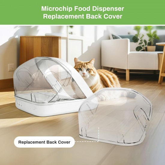 Protective Cover, Cover for Microchip Feeder for Pets, Prevents Other Pets from Stealing the Food Behind the Feeder, Microchip Feeder Accessories Compatible RFID Feeder Protective Cover, Cover for Microchip Feeder for Pets, Prevents Other Pets from Stealing the Food Behind the Feeder, Microchip Feeder Accessories Compatible RFID Feeder