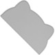 Pssopp Cat Bowl Mat, Soft Non-Slip Leak Proof Pet Bowl Placemat Trays Placemat for Dogs Cats (Grey) Pssopp Cat Bowl Mat, Soft Non-Slip Leak Proof Pet Bowl Placemat Trays Placemat for Dogs Cats (Grey)