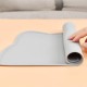 Pssopp Cat Bowl Mat, Soft Non-Slip Leak Proof Pet Bowl Placemat Trays Placemat for Dogs Cats (Grey) Pssopp Cat Bowl Mat, Soft Non-Slip Leak Proof Pet Bowl Placemat Trays Placemat for Dogs Cats (Grey)