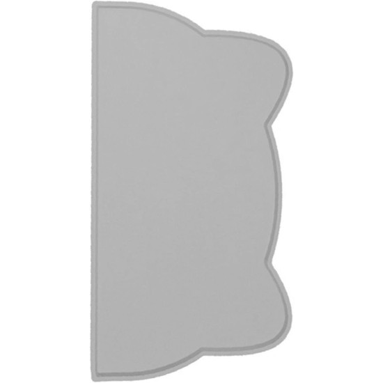 Pssopp Cat Bowl Mat, Soft Non-Slip Leak Proof Pet Bowl Placemat Trays Placemat for Dogs Cats (Grey) Pssopp Cat Bowl Mat, Soft Non-Slip Leak Proof Pet Bowl Placemat Trays Placemat for Dogs Cats (Grey)