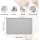 RISVOWO Silicone Bowl Mat, 100% Waterproof Pet Food Mat, Non-Slip Dog Bowl Mat, Silicone Feeding Bowl Mat for Dogs and Cats (Blue, 48 x 30 cm) RISVOWO Silicone Bowl Mat, 100% Waterproof Pet Food Mat, Non-Slip Dog Bowl Mat, Silicone Feeding Bowl Mat for Dogs and Cats (Blue, 48 x 30 cm)