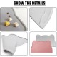 RYAN 2 Pieces Bowl Mat Cat Bowl Mat Feeding Mat Cats 48 x 25.5 cm Cat Food Mat Silicone Cat Shape Pet Food Feeding Bowl Mat (Pink, Grey) RYAN 2 Pieces Bowl Mat Cat Bowl Mat Feeding Mat Cats 48 x 25.5 cm Cat Food Mat Silicone Cat Shape Pet Food Feeding Bowl Mat (Pink, Grey)