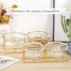 Raised Ceramic Cat Bowl - Anti Vomiting Feeding Bowl Cats High - Cat Bowls with Metal Stand - Bowl Dog Small - Dog Bowl Puppies - Cat Bowl for Food and Water - 480 ml