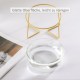Raised Ceramic Cat Bowl - Anti Vomiting Feeding Bowl Cats High - Cat Bowls with Metal Stand - Bowl Dog Small - Dog Bowl Puppies - Cat Bowl for Food and Water - 480 ml