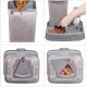 Relaxdays 2-in-1 Food & Water Dispenser, Duo Dispenser for Dogs and Cats, Bottle, 4 Litres, Plastic, Dark Grey Relaxdays 2-in-1 Food & Water Dispenser, Duo Dispenser for Dogs and Cats, Bottle, 4 Litres, Plastic, Dark Grey