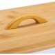 Relaxdays Food Box Set of 2, 2 Sizes, with Lid & Spoon, Bamboo, Iron, Storage Box, Dry Food, White/Natural Relaxdays Food Box Set of 2, 2 Sizes, with Lid & Spoon, Bamboo, Iron, Storage Box, Dry Food, White/Natural