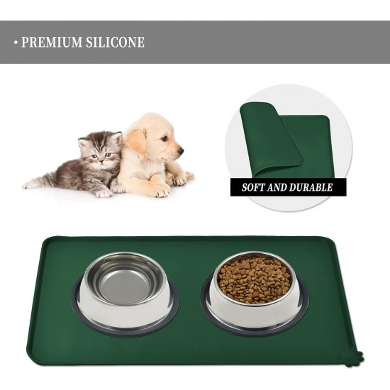 Reopet Non-Stick Silicone Bowl Mat FDA Approved Waterproof Reopet Non-Stick Silicone Bowl Mat FDA Approved Waterproof