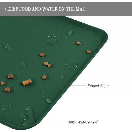 Reopet Non-Stick Silicone Bowl Mat FDA Approved Waterproof Reopet Non-Stick Silicone Bowl Mat FDA Approved Waterproof