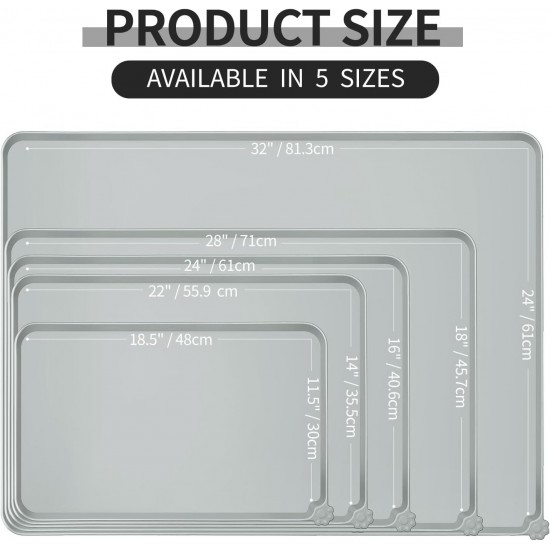 Reopet Non-Stick Silicone Bowl Mat FDA Approved Waterproof Reopet Non-Stick Silicone Bowl Mat FDA Approved Waterproof