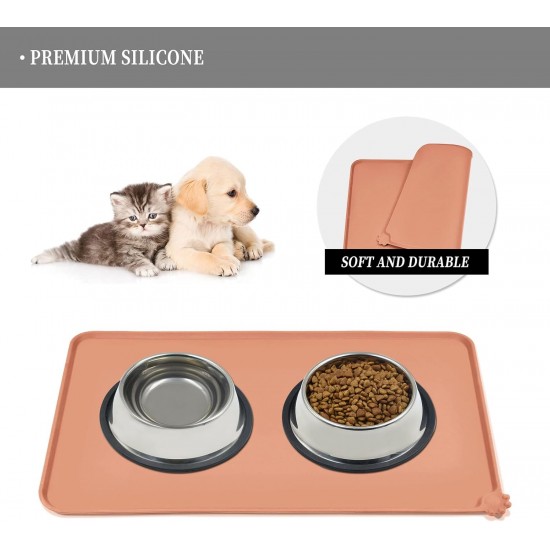 Reopet Non-Stick Silicone Bowl Mat FDA Approved Waterproof Reopet Non-Stick Silicone Bowl Mat FDA Approved Waterproof