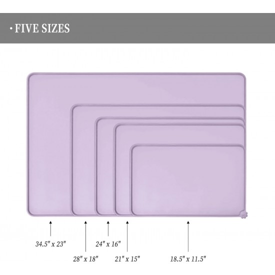 Reopet Non-Stick Silicone Bowl Mat FDA Approved Waterproof Reopet Non-Stick Silicone Bowl Mat FDA Approved Waterproof