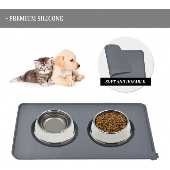 Reopet Non-Stick Silicone Bowl Mat FDA Approved Waterproof Reopet Non-Stick Silicone Bowl Mat FDA Approved Waterproof