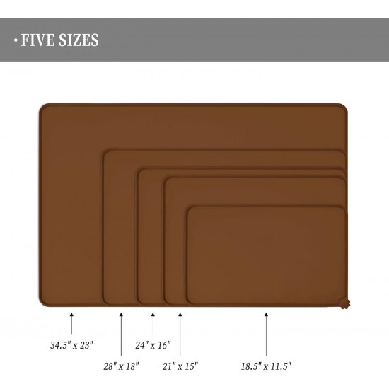 Reopet Non-Stick Silicone Bowl Mat FDA Approved Waterproof Reopet Non-Stick Silicone Bowl Mat FDA Approved Waterproof
