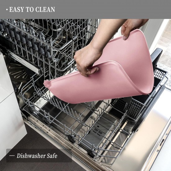 Reopet Non-Stick Silicone Bowl Mat FDA Approved Waterproof Reopet Non-Stick Silicone Bowl Mat FDA Approved Waterproof