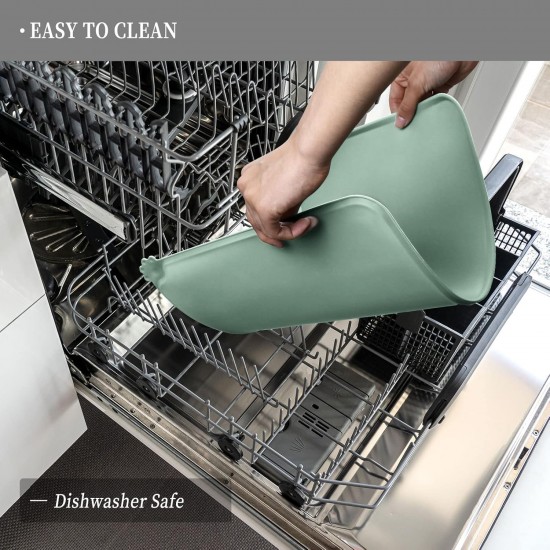 Reopet Non-Stick Silicone Bowl Mat FDA Approved Waterproof Reopet Non-Stick Silicone Bowl Mat FDA Approved Waterproof