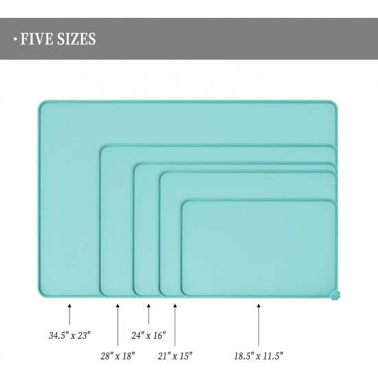 Reopet Non-Stick Silicone Bowl Mat FDA Approved Waterproof Reopet Non-Stick Silicone Bowl Mat FDA Approved Waterproof