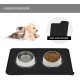 Reopet Silicone Pet Feeding Mats, Waterproof Dog and Cat Place Mats with Raised Edges, Dog and Cat Bowl Mats, Choice of Sizes Reopet Silicone Pet Feeding Mats, Waterproof Dog and Cat Place Mats with Raised Edges, Dog and Cat Bowl Mats, Choice of Sizes