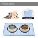 Reopet Silicone Pet Feeding Mats, Waterproof Dog and Cat Place Mats with Raised Edges, Dog and Cat Bowl Mats, Choice of Sizes Reopet Silicone Pet Feeding Mats, Waterproof Dog and Cat Place Mats with Raised Edges, Dog and Cat Bowl Mats, Choice of Sizes