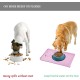 Reopet Silicone Pet Feeding Mats, Waterproof Dog and Cat Place Mats with Raised Edges, Dog and Cat Bowl Mats, Choice of Sizes Reopet Silicone Pet Feeding Mats, Waterproof Dog and Cat Place Mats with Raised Edges, Dog and Cat Bowl Mats, Choice of Sizes