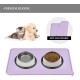 Reopet Silicone Pet Feeding Mats, Waterproof Dog and Cat Place Mats with Raised Edges, Dog and Cat Bowl Mats, Choice of Sizes Reopet Silicone Pet Feeding Mats, Waterproof Dog and Cat Place Mats with Raised Edges, Dog and Cat Bowl Mats, Choice of Sizes