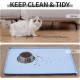 Reopet Silicone Pet Feeding Mats, Waterproof Dog and Cat Place Mats with Raised Edges, Dog and Cat Bowl Mats, Choice of Sizes Reopet Silicone Pet Feeding Mats, Waterproof Dog and Cat Place Mats with Raised Edges, Dog and Cat Bowl Mats, Choice of Sizes