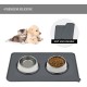 Reopet Silicone Pet Feeding Mats, Waterproof Dog and Cat Place Mats with Raised Edges, Dog and Cat Bowl Mats, Choice of Sizes Reopet Silicone Pet Feeding Mats, Waterproof Dog and Cat Place Mats with Raised Edges, Dog and Cat Bowl Mats, Choice of Sizes
