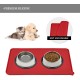 Reopet Silicone Pet Feeding Mats, Waterproof Dog and Cat Place Mats with Raised Edges, Dog and Cat Bowl Mats, Choice of Sizes Reopet Silicone Pet Feeding Mats, Waterproof Dog and Cat Place Mats with Raised Edges, Dog and Cat Bowl Mats, Choice of Sizes