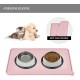 Reopet Silicone Pet Feeding Mats, Waterproof Dog and Cat Place Mats with Raised Edges, Dog and Cat Bowl Mats, Choice of Sizes Reopet Silicone Pet Feeding Mats, Waterproof Dog and Cat Place Mats with Raised Edges, Dog and Cat Bowl Mats, Choice of Sizes