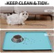 Reopet Silicone Pet Feeding Mats, Waterproof Dog and Cat Place Mats with Raised Edges, Dog and Cat Bowl Mats, Choice of Sizes Reopet Silicone Pet Feeding Mats, Waterproof Dog and Cat Place Mats with Raised Edges, Dog and Cat Bowl Mats, Choice of Sizes