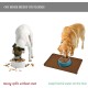 Reopet Silicone Pet Feeding Mats, Waterproof Dog and Cat Place Mats with Raised Edges, Dog and Cat Bowl Mats, Choice of Sizes Reopet Silicone Pet Feeding Mats, Waterproof Dog and Cat Place Mats with Raised Edges, Dog and Cat Bowl Mats, Choice of Sizes