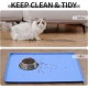 Reopet Silicone Pet Feeding Mats, Waterproof Dog and Cat Place Mats with Raised Edges, Dog and Cat Bowl Mats, Choice of Sizes Reopet Silicone Pet Feeding Mats, Waterproof Dog and Cat Place Mats with Raised Edges, Dog and Cat Bowl Mats, Choice of Sizes
