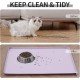Reopet Silicone Pet Feeding Mats, Waterproof Dog and Cat Place Mats with Raised Edges, Dog and Cat Bowl Mats, Choice of Sizes Reopet Silicone Pet Feeding Mats, Waterproof Dog and Cat Place Mats with Raised Edges, Dog and Cat Bowl Mats, Choice of Sizes