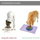 Reopet Silicone Pet Feeding Mats, Waterproof Dog and Cat Place Mats with Raised Edges, Dog and Cat Bowl Mats, Choice of Sizes Reopet Silicone Pet Feeding Mats, Waterproof Dog and Cat Place Mats with Raised Edges, Dog and Cat Bowl Mats, Choice of Sizes