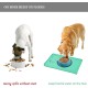 Reopet Silicone Pet Feeding Mats, Waterproof Dog and Cat Place Mats with Raised Edges, Dog and Cat Bowl Mats, Choice of Sizes Reopet Silicone Pet Feeding Mats, Waterproof Dog and Cat Place Mats with Raised Edges, Dog and Cat Bowl Mats, Choice of Sizes