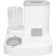 RiToEasysports Automatic Pet Feeder, Water and Food Bowl Set, Automatic Feeder, Multifunctional, 2-in-1, One-Piece, Large Capacity, Cat Drinkers (Grey) RiToEasysports Automatic Pet Feeder, Water and Food Bowl Set, Automatic Feeder, Multifunctional, 2-in-1, One-Piece, Large Capacity, Cat Drinkers (Grey)