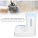 RiToEasysports Automatic Pet Feeder, Water and Food Bowl Set, Automatic Feeder, Multifunctional, 2-in-1, One-Piece, Large Capacity, Cat Drinkers (Grey) RiToEasysports Automatic Pet Feeder, Water and Food Bowl Set, Automatic Feeder, Multifunctional, 2-in-1, One-Piece, Large Capacity, Cat Drinkers (Grey)