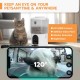 Romiromi Automatic Cat Feeder, 2.4G & 5G WiFi, 4.5L, 1-10 Meals/Day, 1-15 Day, Automatic Feeder with Stainless Steel Bowl, Automatic Cat Feeder Romiromi Automatic Cat Feeder, 2.4G & 5G WiFi, 4.5L, 1-10 Meals/Day, 1-15 Day, Automatic Feeder with Stainless Steel Bowl, Automatic Cat Feeder