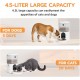 Romiromi Automatic Cat Feeder, 2.4G & 5G WiFi, 4.5L, 1-10 Meals/Day, 1-15 Day, Automatic Feeder with Stainless Steel Bowl, Automatic Cat Feeder Romiromi Automatic Cat Feeder, 2.4G & 5G WiFi, 4.5L, 1-10 Meals/Day, 1-15 Day, Automatic Feeder with Stainless Steel Bowl, Automatic Cat Feeder