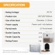 Romiromi Automatic Cat Feeder, 2.4G & 5G WiFi, 4.5L, 1-10 Meals/Day, 1-15 Day, Automatic Feeder with Stainless Steel Bowl, Automatic Cat Feeder Romiromi Automatic Cat Feeder, 2.4G & 5G WiFi, 4.5L, 1-10 Meals/Day, 1-15 Day, Automatic Feeder with Stainless Steel Bowl, Automatic Cat Feeder
