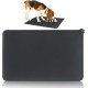 Silicone Feeding Mats for Pets, Cat Place Mats, Bowl Mat, Rubber Mat, Pet Feeding Mat, Non-Slip Mat, Waterproof Cat Bowl Mats, Easy to Clean, 48 x 30 cm, Black Silicone Feeding Mats for Pets, Cat Place Mats, Bowl Mat, Rubber Mat, Pet Feeding Mat, Non-Slip Mat, Waterproof Cat Bowl Mats, Easy to Clean, 48 x 30 cm, Black