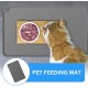 Silicone Feeding Mats for Pets, Cat Place Mats, Bowl Mat, Rubber Mat, Pet Feeding Mat, Non-Slip Mat, Waterproof Cat Bowl Mats, Easy to Clean, 48 x 30 cm, Light Grey Silicone Feeding Mats for Pets, Cat Place Mats, Bowl Mat, Rubber Mat, Pet Feeding Mat, Non-Slip Mat, Waterproof Cat Bowl Mats, Easy to Clean, 48 x 30 cm, Light Grey
