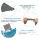 Silicone Feeding Mats for Pets, Cat Place Mats, Bowl Mat, Rubber Mat, Pet Feeding Mat, Non-Slip Mat, Waterproof Cat Bowl Mats, Easy to Clean, 48 x 30 cm, Light Grey Silicone Feeding Mats for Pets, Cat Place Mats, Bowl Mat, Rubber Mat, Pet Feeding Mat, Non-Slip Mat, Waterproof Cat Bowl Mats, Easy to Clean, 48 x 30 cm, Light Grey