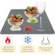 Silicone Mat 30 x 40 cm, Black Silicone Mat, Table Mat, Heat Resistant, Craft Mat, Smooth, Bowl Mat, Dogs, Cats, Non-Stick Waterproof with Storage Bag for Crafts, Place Mat Silicone Mat 30 x 40 cm, Black Silicone Mat, Table Mat, Heat Resistant, Craft Mat, Smooth, Bowl Mat, Dogs, Cats, Non-Stick Waterproof with Storage Bag for Crafts, Place Mat