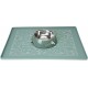 Simon's 522106 Cat Bowl Mat Length 40 cm Width 30 cm Height 1 cm Light Grey Simon's 522106 Cat Bowl Mat Length 40 cm Width 30 cm Height 1 cm Light Grey