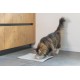 Simon's 522106 Cat Bowl Mat Length 40 cm Width 30 cm Height 1 cm Light Grey Simon's 522106 Cat Bowl Mat Length 40 cm Width 30 cm Height 1 cm Light Grey