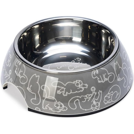Simons Cat Bowl, Plastic, Green, 160 ml, 14 x 14 x 4.5 cm Simons Cat Bowl, Plastic, Green, 160 ml, 14 x 14 x 4.5 cm
