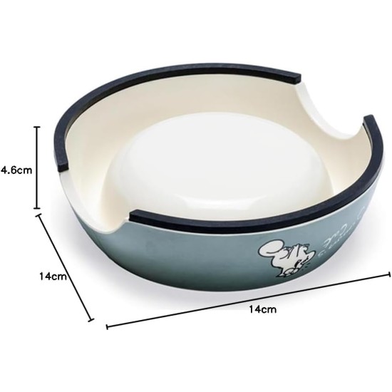 Simons Cat Bowl, Plastic, Green, 160 ml, 14 x 14 x 4.5 cm Simons Cat Bowl, Plastic, Green, 160 ml, 14 x 14 x 4.5 cm